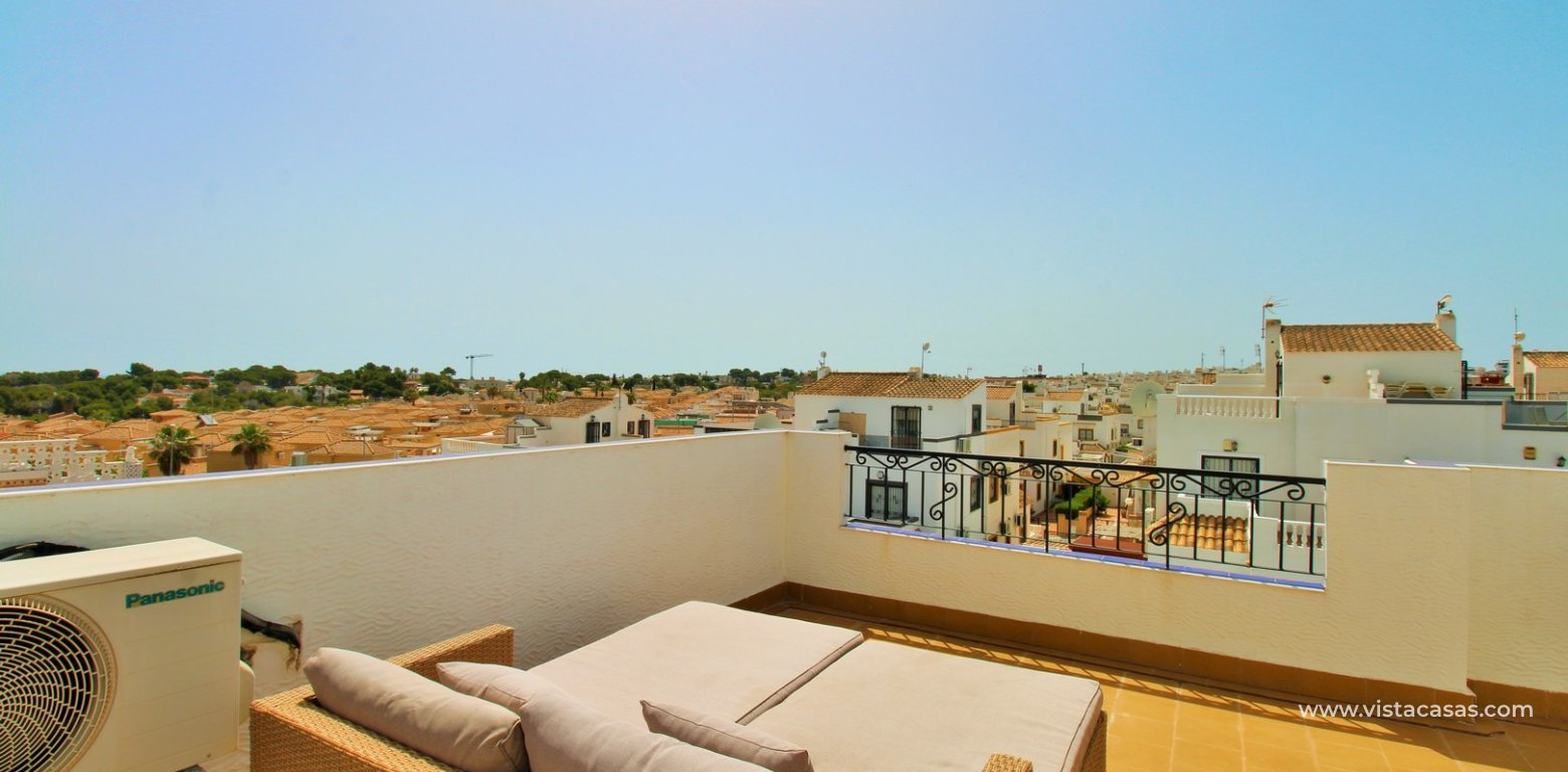 3 Bed Quad Villa with Private Pool For Sale in Dream Hills roof terrace