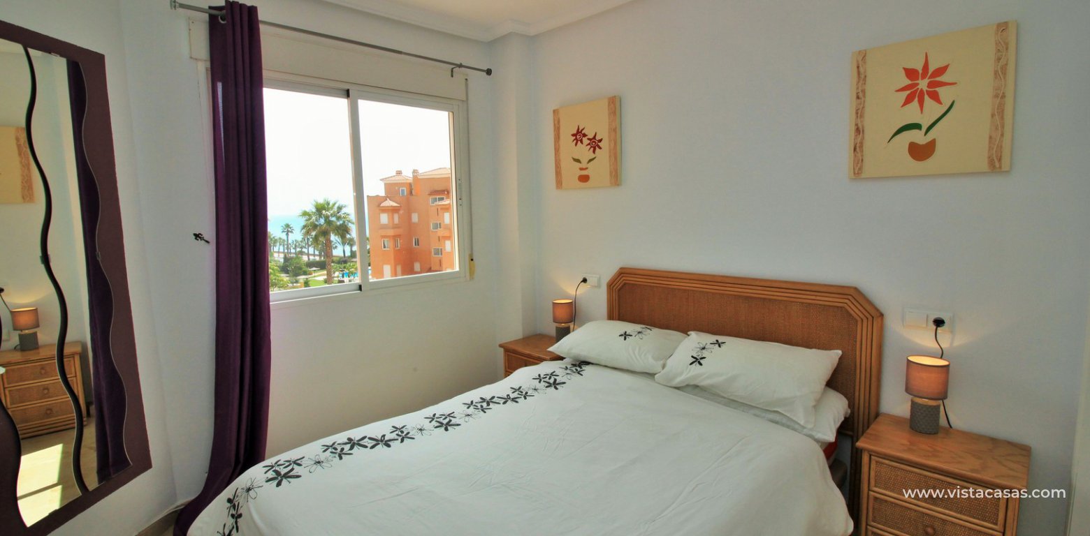 Apartment for sale in Las Calitas Cabo Roig master bedroom sea views