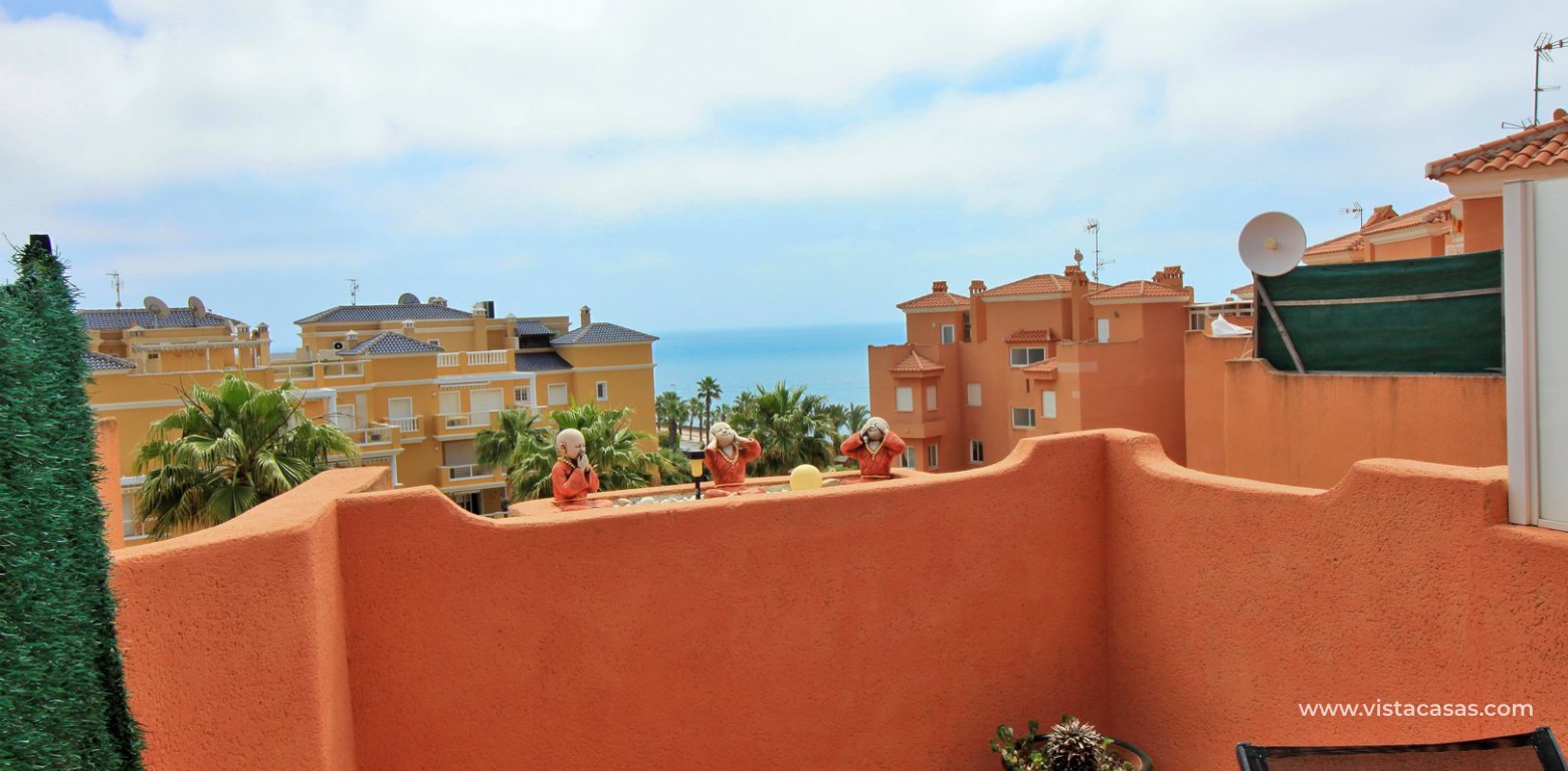Apartment for sale in Las Calitas Cabo Roig solarium sea views