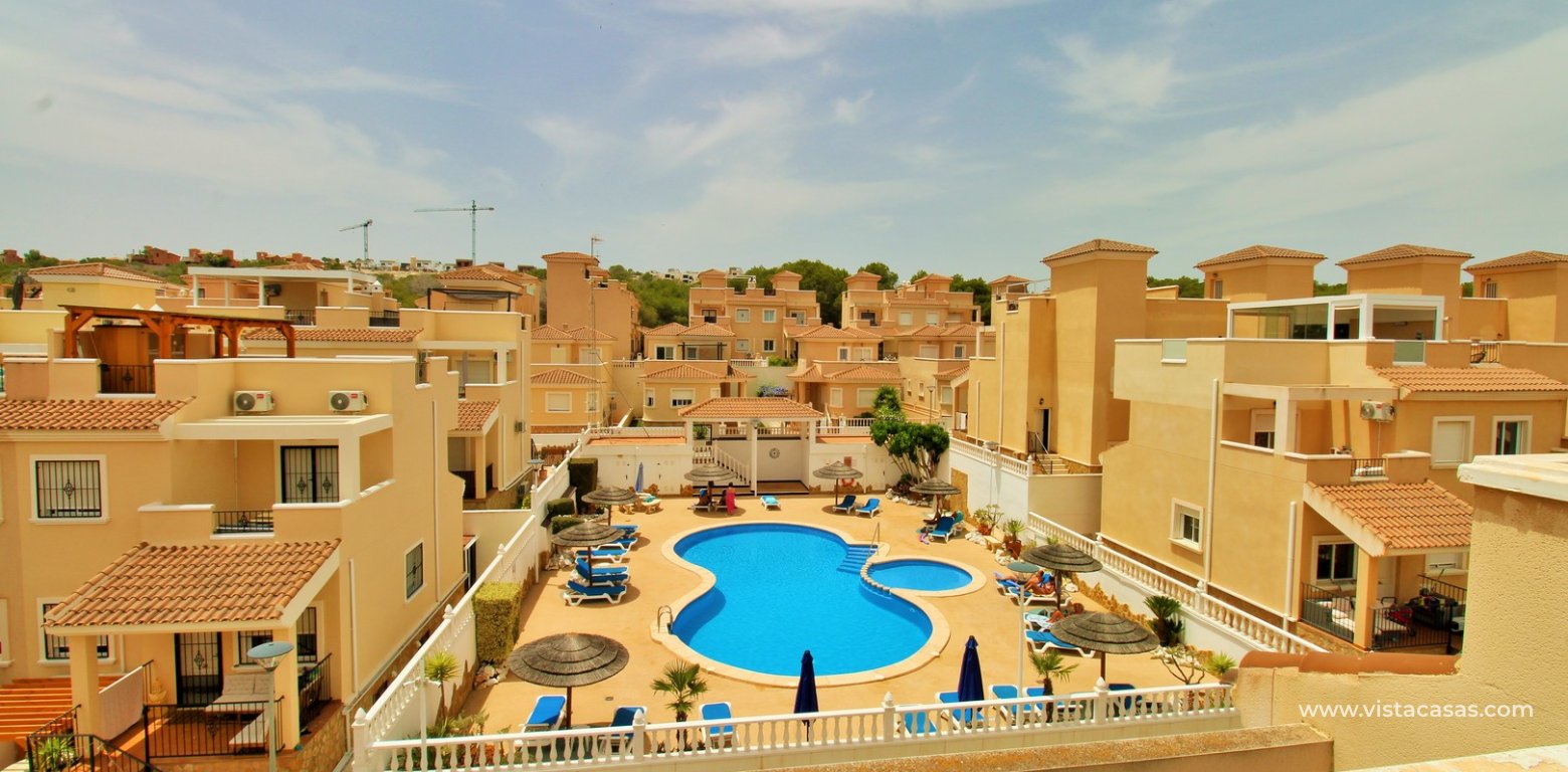 3 Bed Villa For Sale in Paola IV San Miguel de Salinas roof solarium pool view