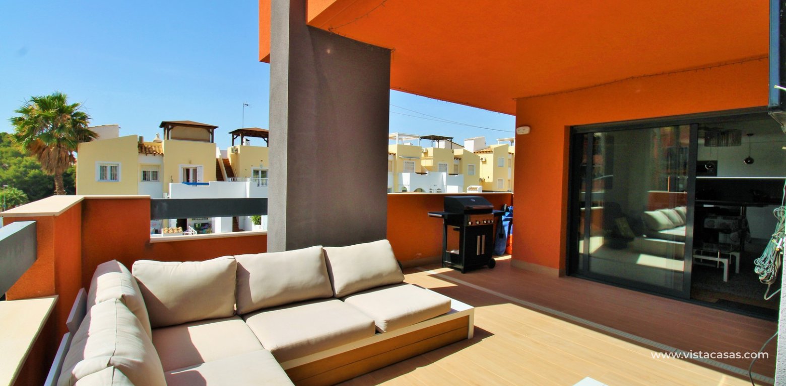 Modern 2 Bed Apartment For Sale in Palapa Golf Villamartin balcony 2