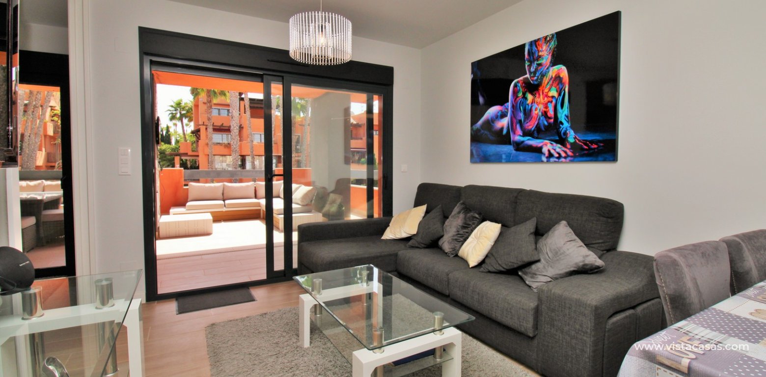 Modern 2 Bed Apartment For Sale in Palapa Golf Villamartin lounge 3