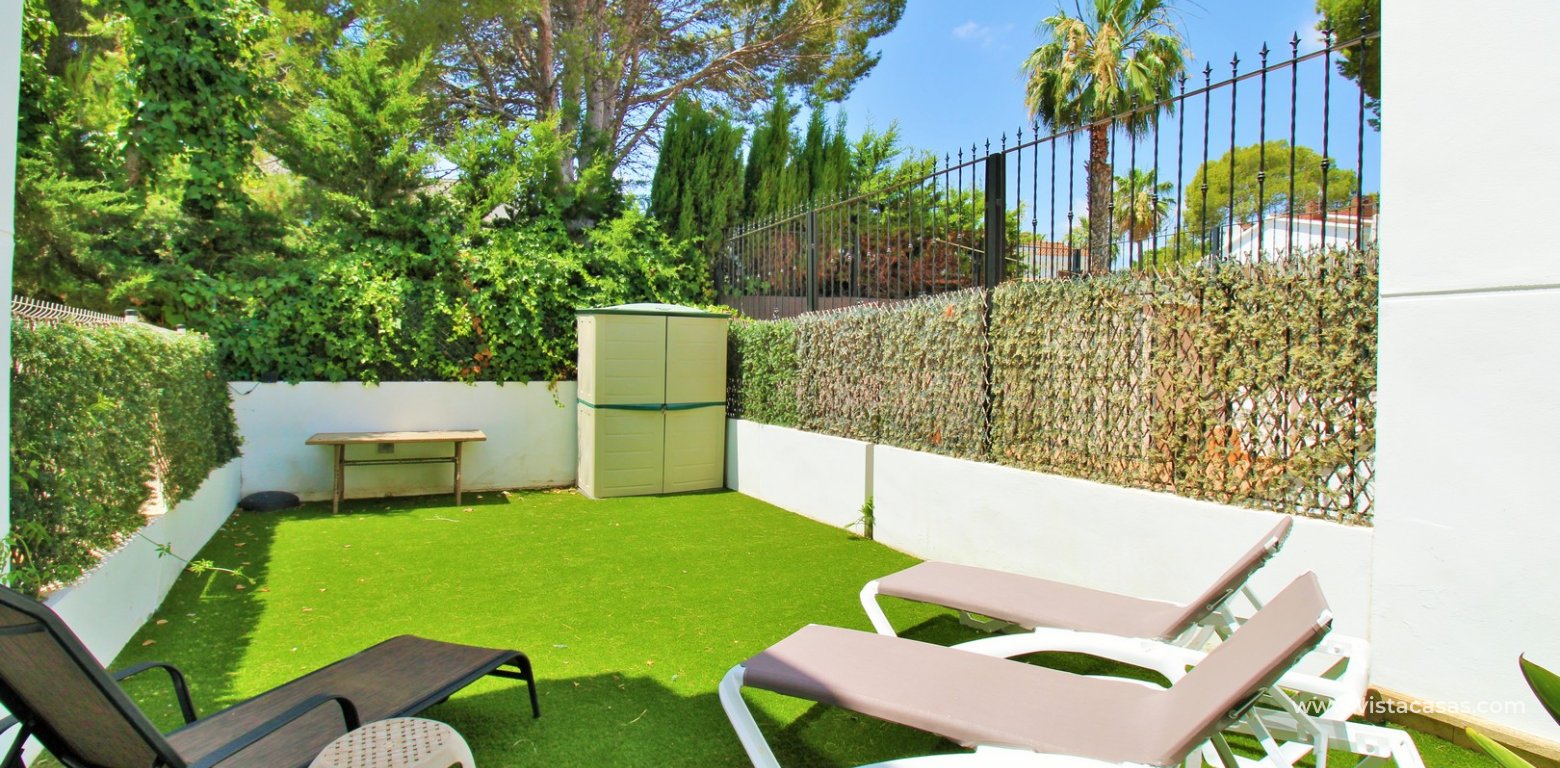 Sofia Townhouse For Sale in R1B Las Violetas Villamartin back garden