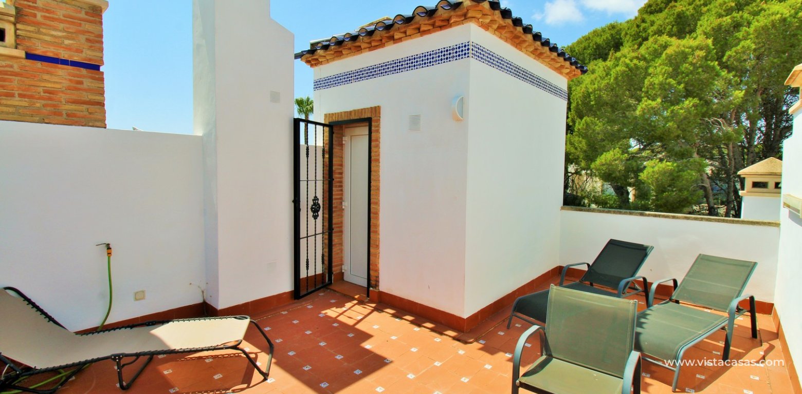 Sofia Townhouse For Sale in R1B Las Violetas Villamartin roof terrace