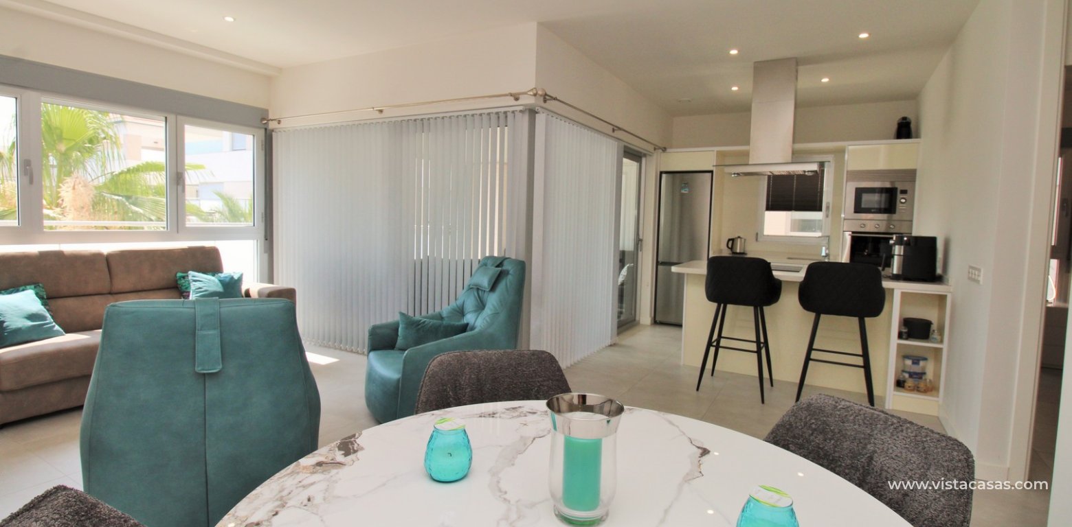 2 Bedroom Pool View Apartment For Sale In Mirador de Villamartin Los Dolses diner
