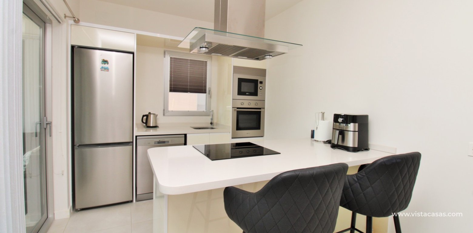2 Bedroom Pool View Apartment For Sale In Mirador de Villamartin Los Dolses kitchen