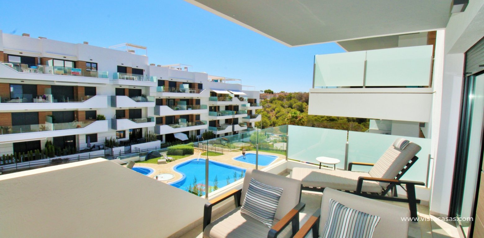 Modern 2 Bed Apartment Villamartin Res Aire TM For Sale balcony