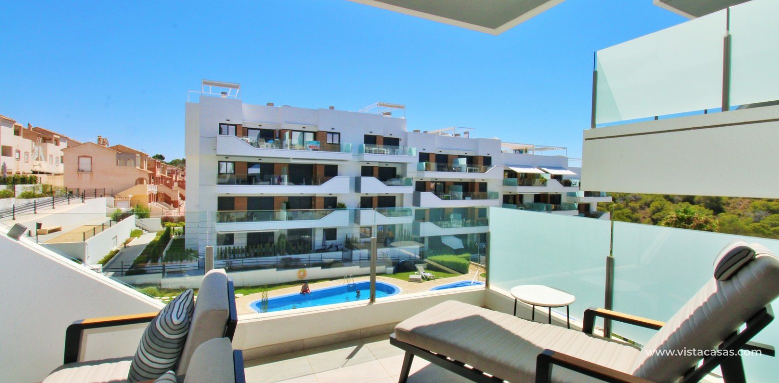 Modern 2 Bed Apartment Villamartin Res Aire TM For Sale balcony 3