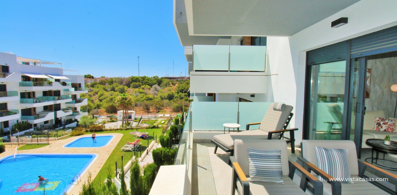 Modern 2 Bed Apartment Villamartin Res Aire TM For Sale balcony 2