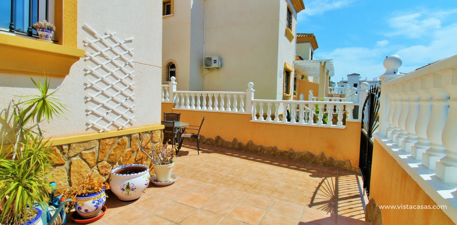 South-East Quad House Opposite Pool in Villamartin Inspiración 2 Pau 8 front terrace