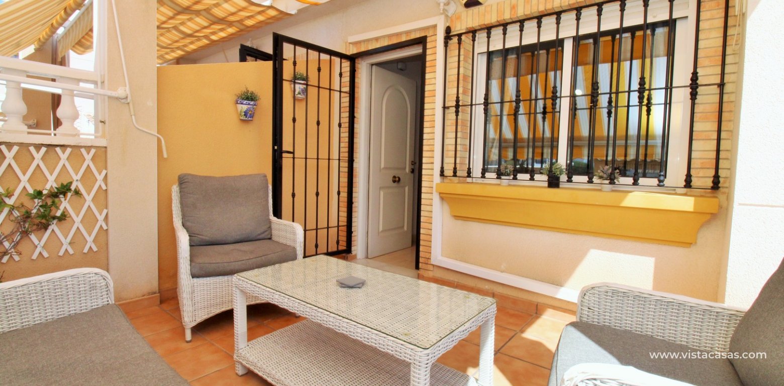 South-East Quad House Opposite Pool in Villamartin Inspiración 2 Pau 8 raised terrace