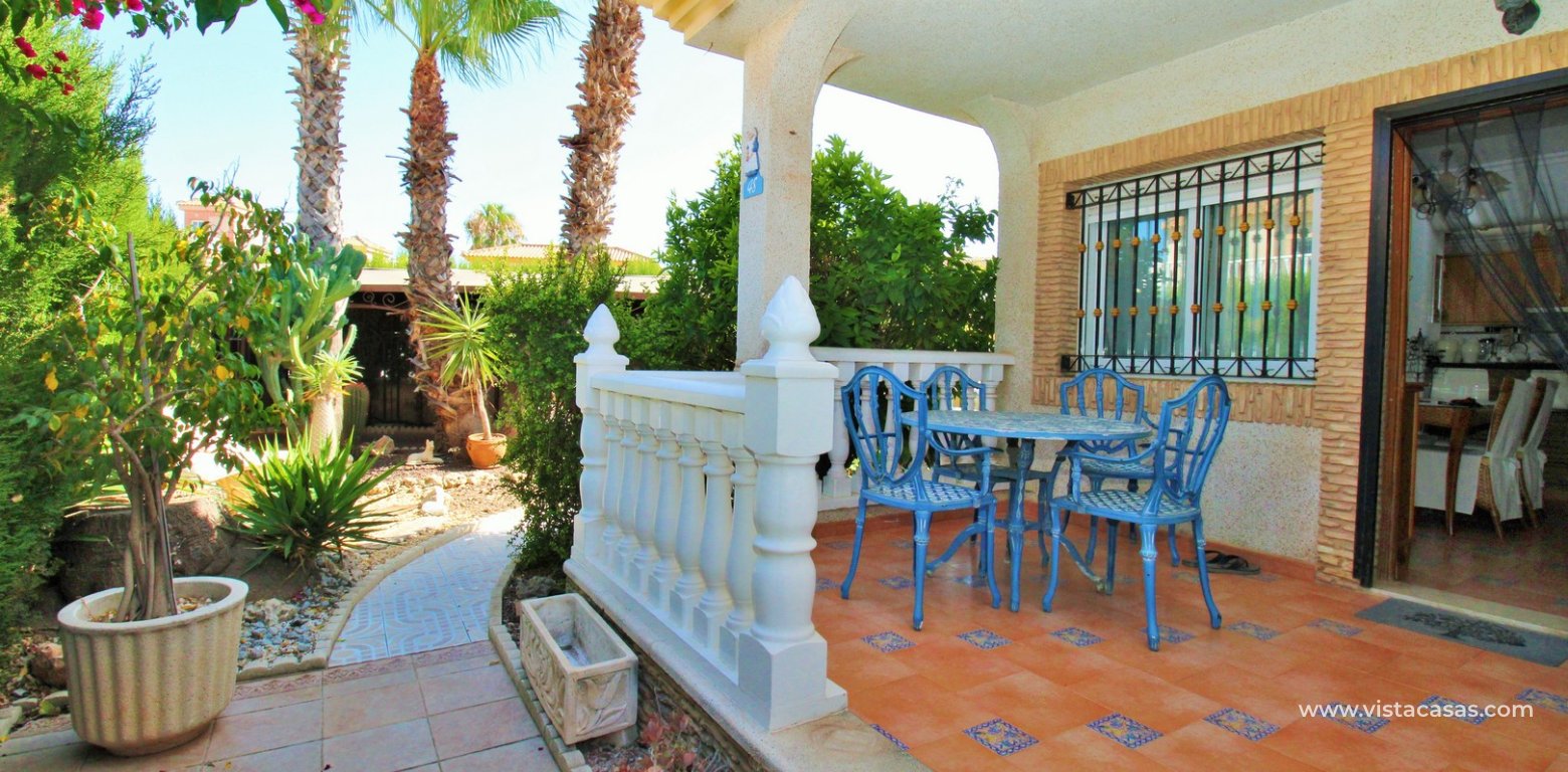 Semi-Detached Townhouse For Sale in Flamingo Hills 2 Playa Flamenca entrance porch