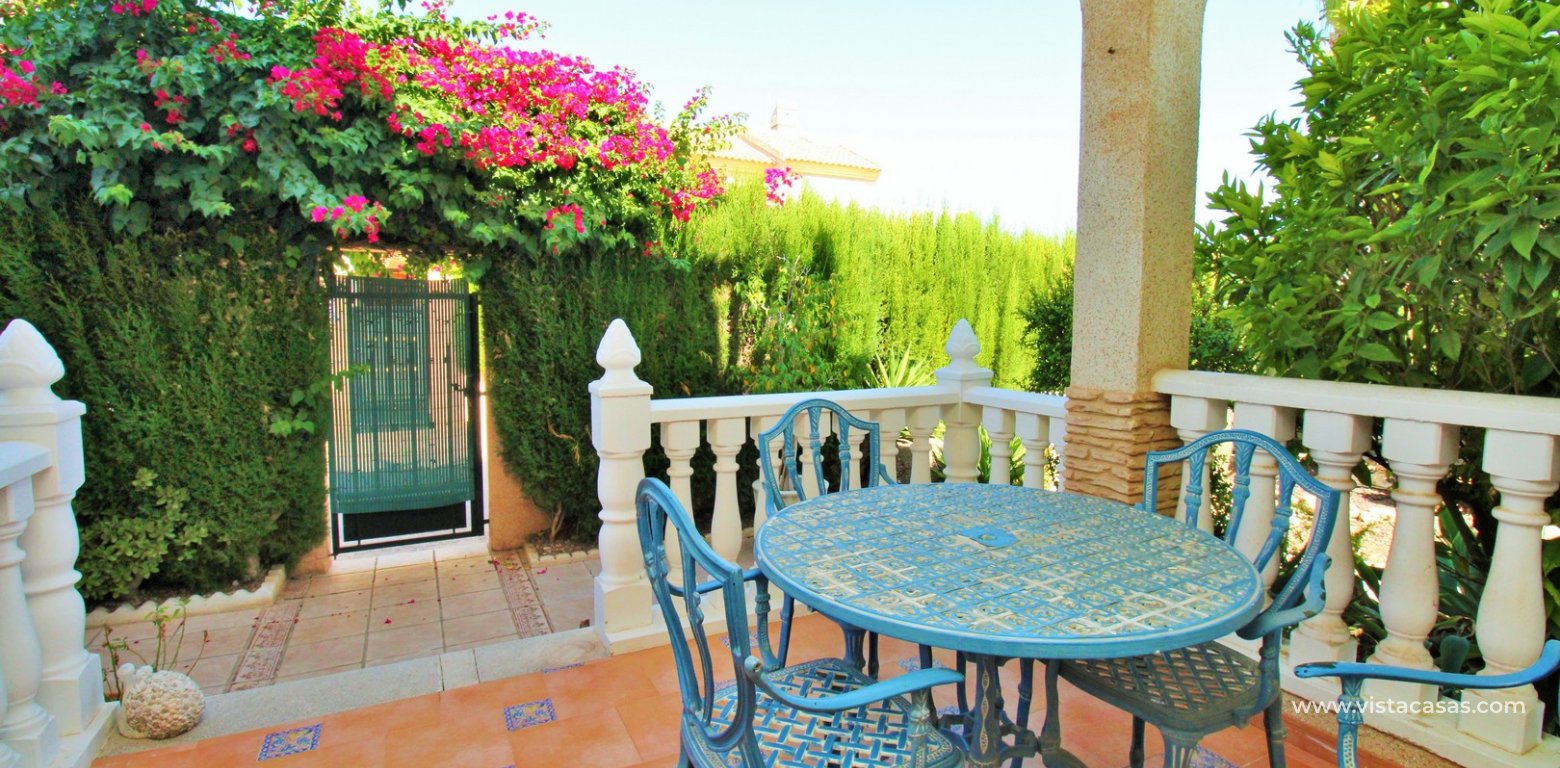 Semi-Detached Townhouse For Sale in Flamingo Hills 2 Playa Flamenca porch