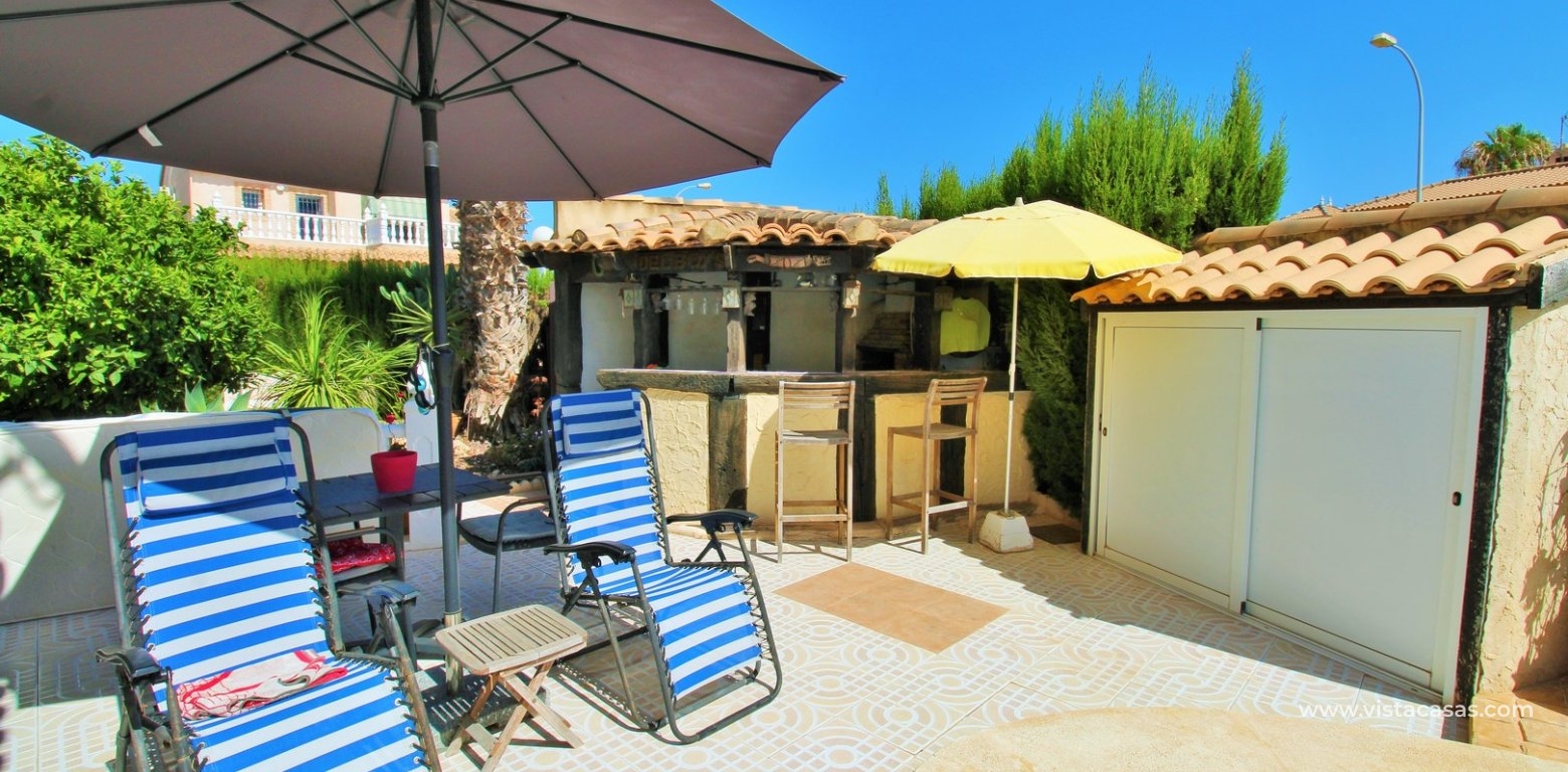 Semi-Detached Townhouse For Sale in Flamingo Hills 2 Playa Flamenca pool area terrace