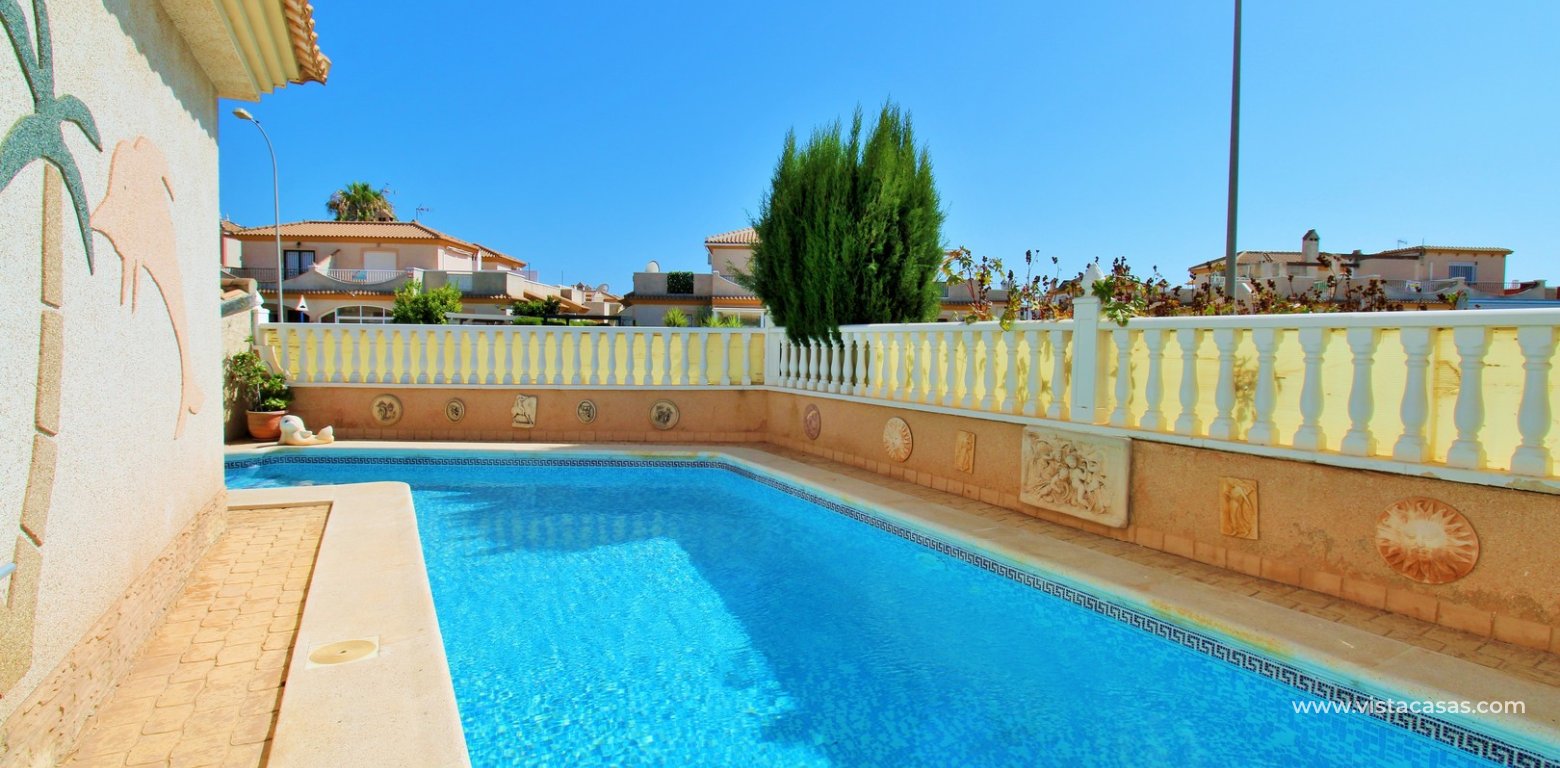 Semi-Detached Townhouse For Sale in Flamingo Hills 2 Playa Flamenca private swimming pool