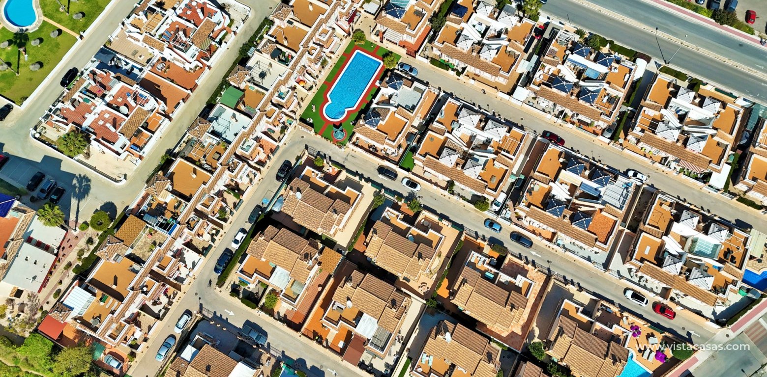 Semi-Detached Townhouse For Sale in Flamingo Hills 2 Playa Flamenca aerial view