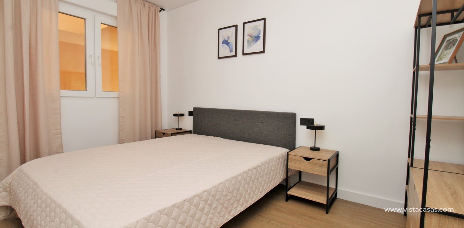 Fully Renovated Apartment 150m from Playa del Puerto For Sale Torre de la Horadada master bedroom
