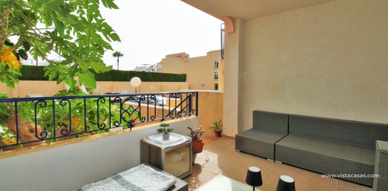 Ground Floor Apartment  For Sale in R1 La Ciñuelica Punta Prima raised terrace