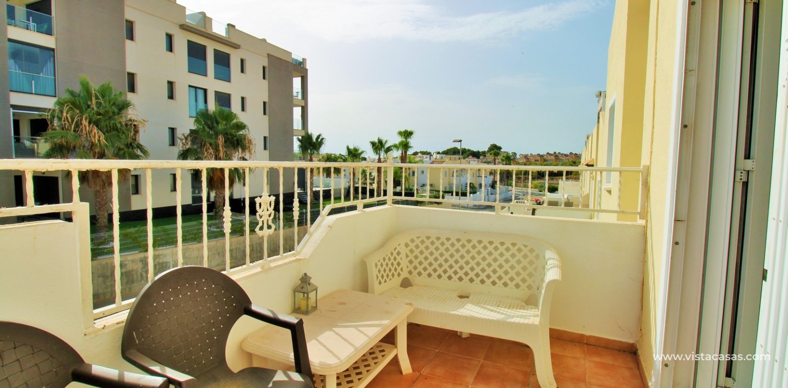 2 Bed Apartment with Solarium For Sale in Panorama Golf Villamartin balcony