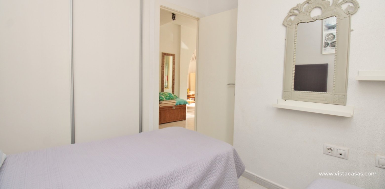 2 Bed Apartment with Solarium For Sale in Panorama Golf Villamartin twin bedroom fitted wardrobes