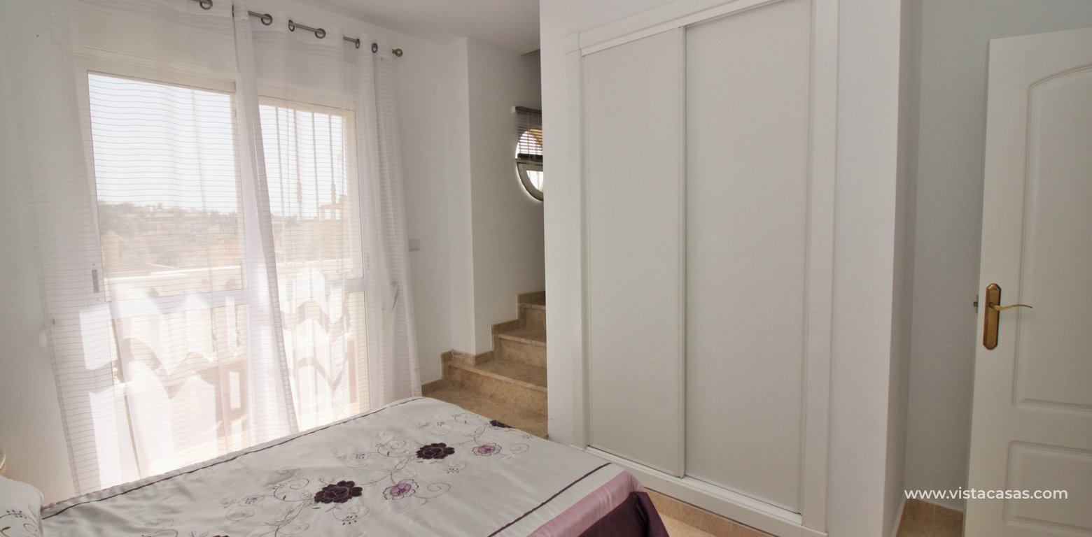 Townhouse for sale in Florida Golf Villamartin master bedroom fitted wardrobes