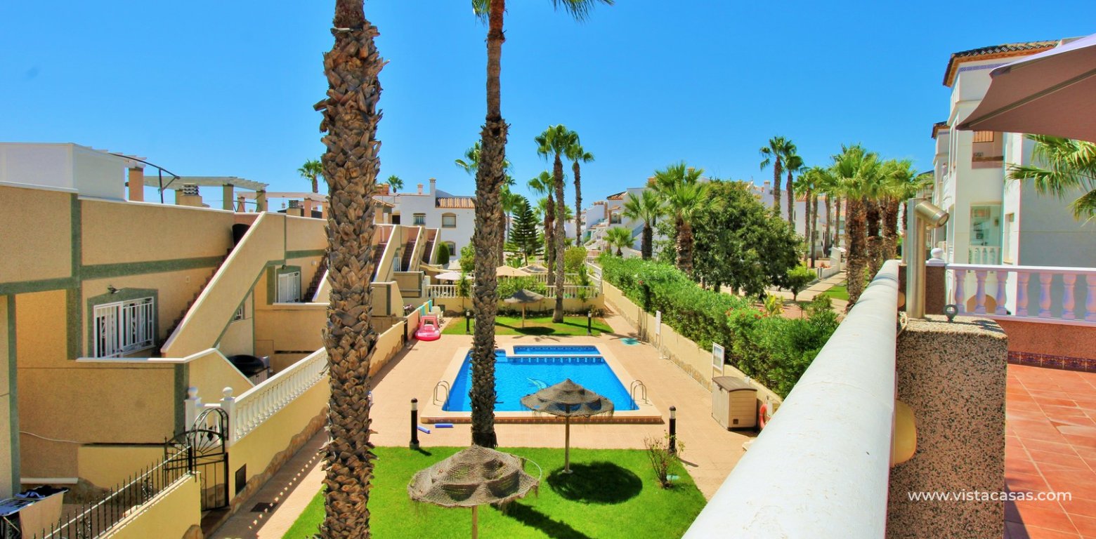 Renovated Penthouse in Las Violetas Villamartin pool view