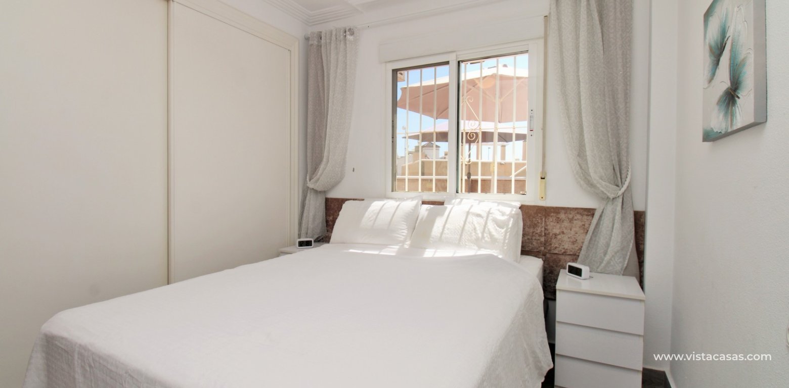 Renovated Penthouse in Las Violetas Villamartin master bedroom fitted wardrobes