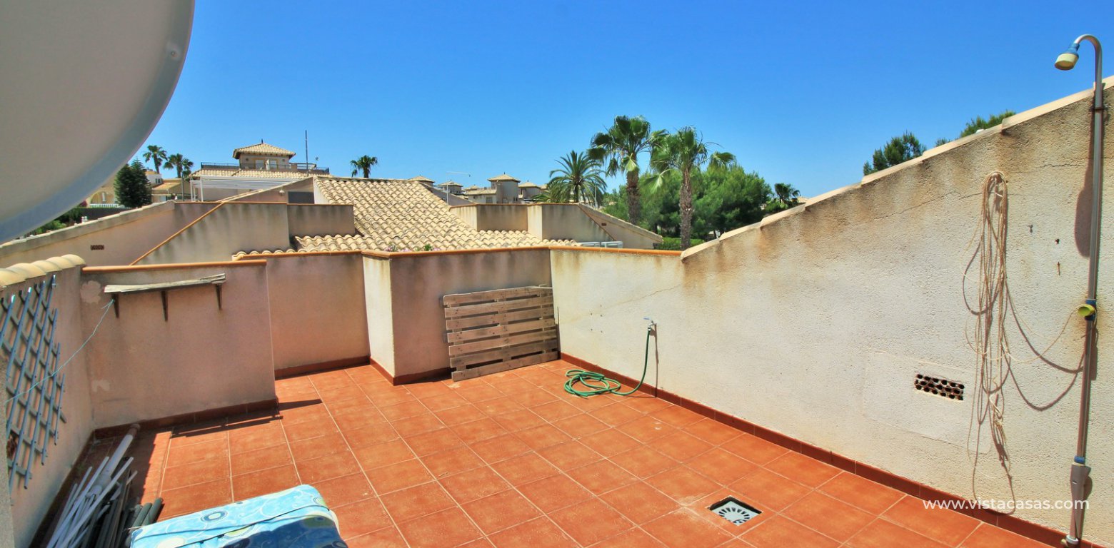 Bungalow for sale in Pinada Golf Villamartin roof terrace