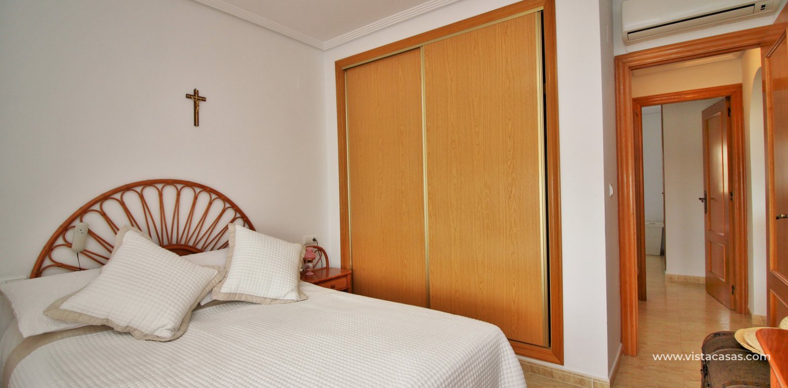Top floor apartment for sale Costa Paraiso 3 San Miguel de Salinas master bedroom fitted wardrobes