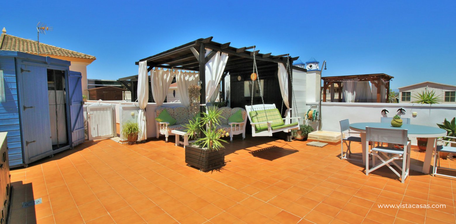 Top floor apartment for sale Costa Paraiso 3 San Miguel de Salinas roof solarium