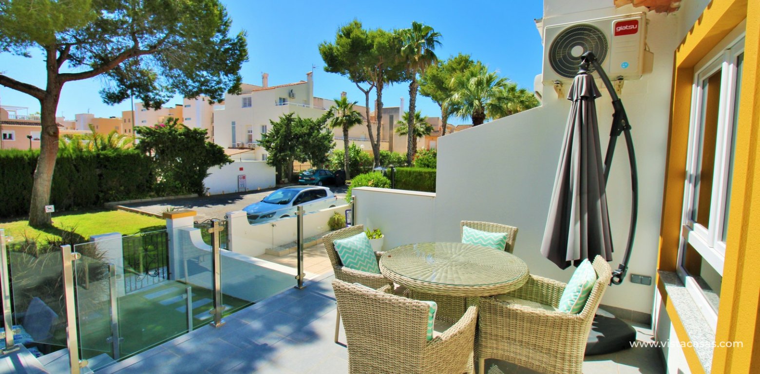 Renovated Lola Bungalow in Valencias Villamartin terrace