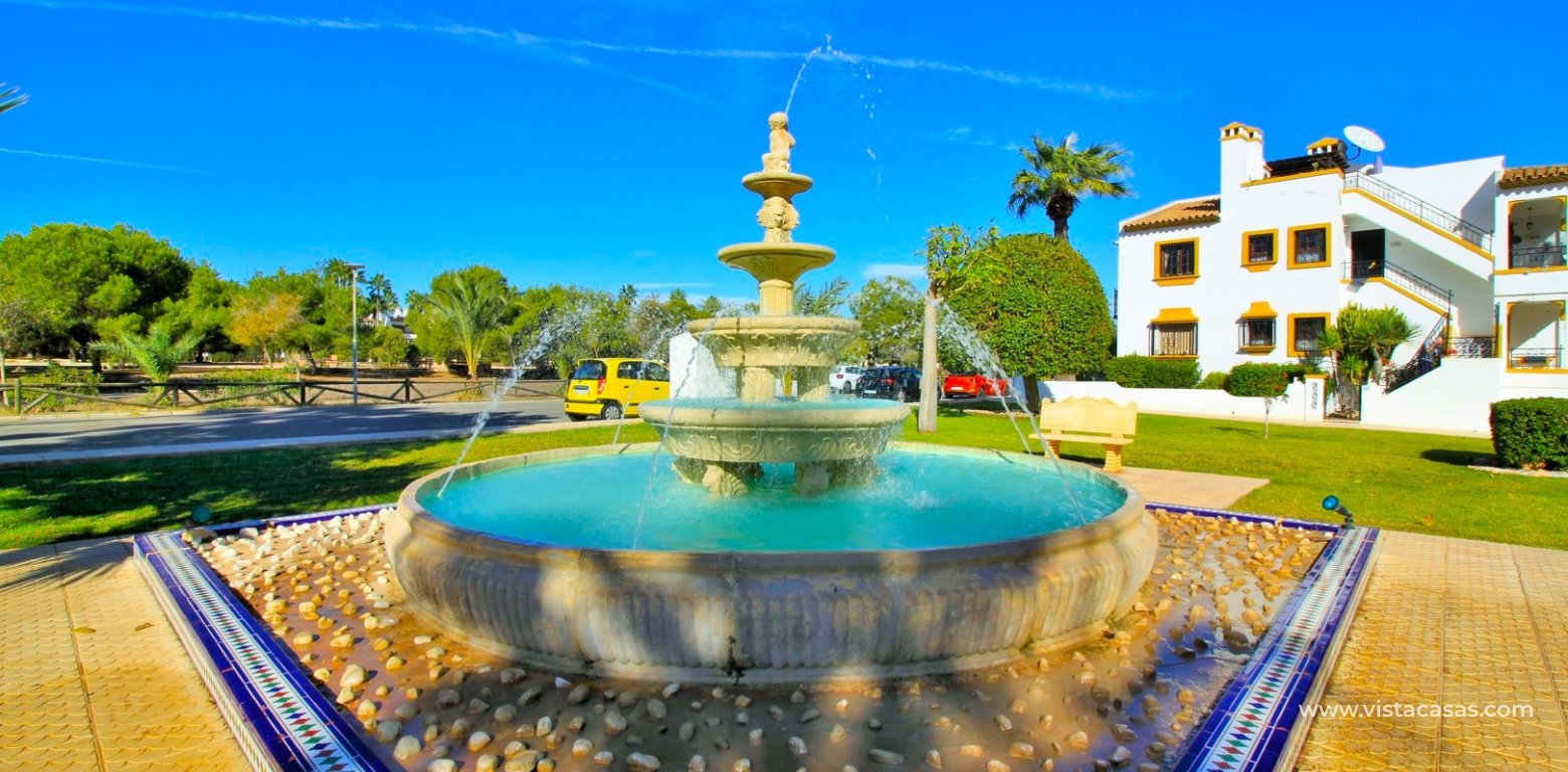 Renovated Lola Bungalow in Valencias Villamartin fountain