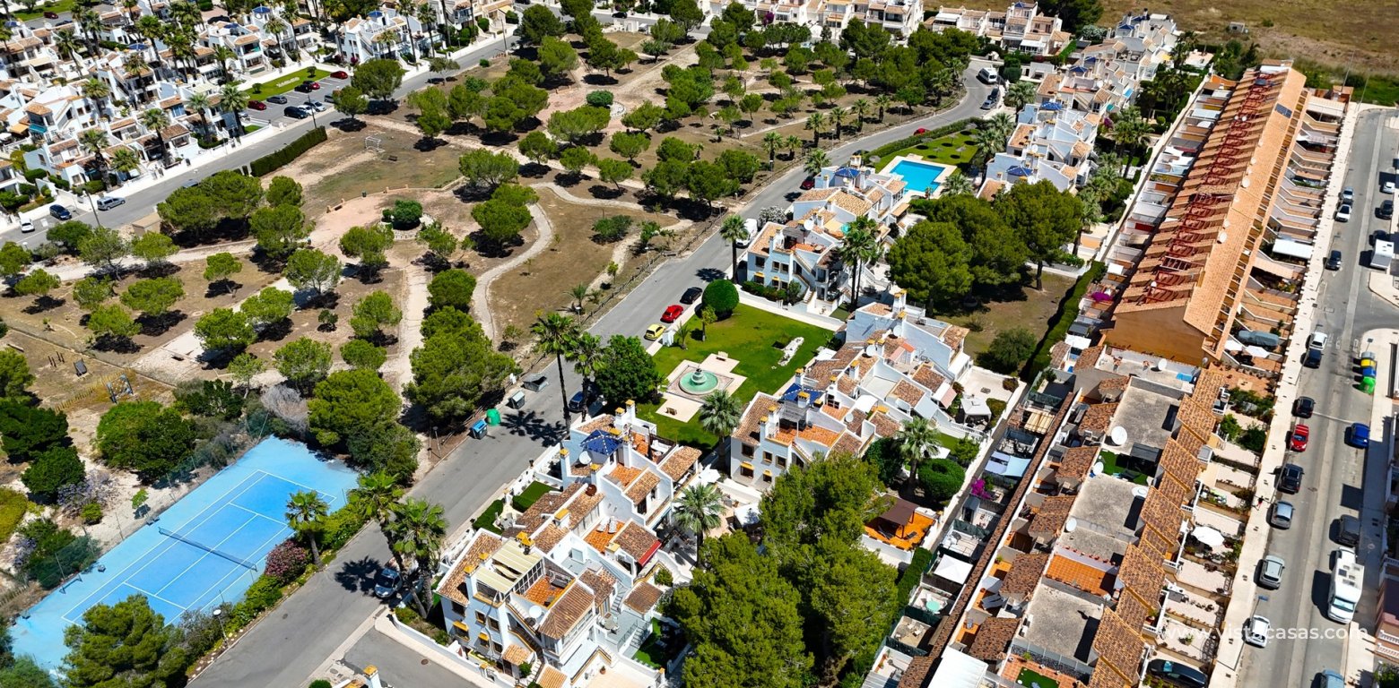 Renovated Lola Bungalow in Valencias Villamartin aerial view