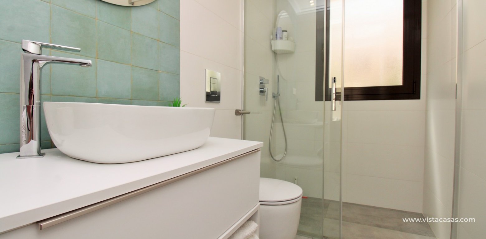 Modern 3 Bed Townhouse in Ilios Pau 8 Villamartin downstairs bathroom