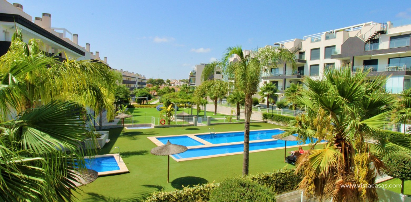 2 Bed Pool View Apartment in Valentino Golf 2 Villamartin balcony pool view