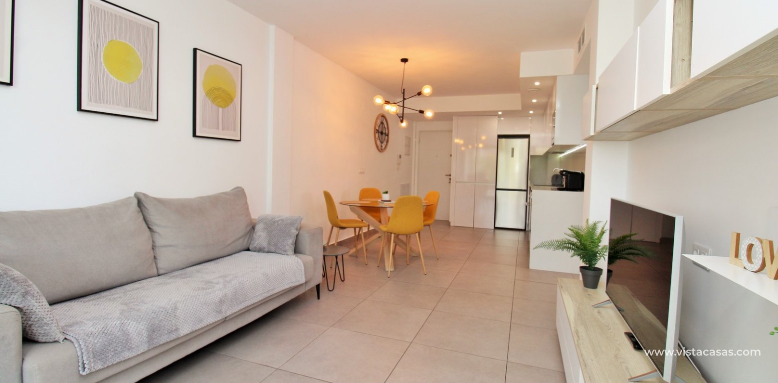 2 Bed Pool View Apartment in Valentino Golf 2 Villamartin lounge
