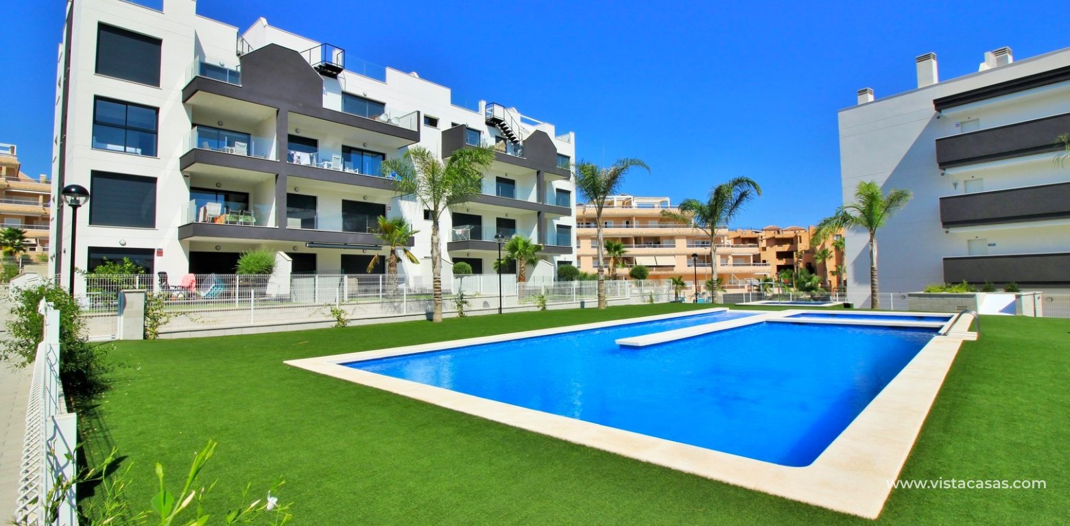 2 Bed Pool View Apartment in Valentino Golf 2 Villamartin swimming pool