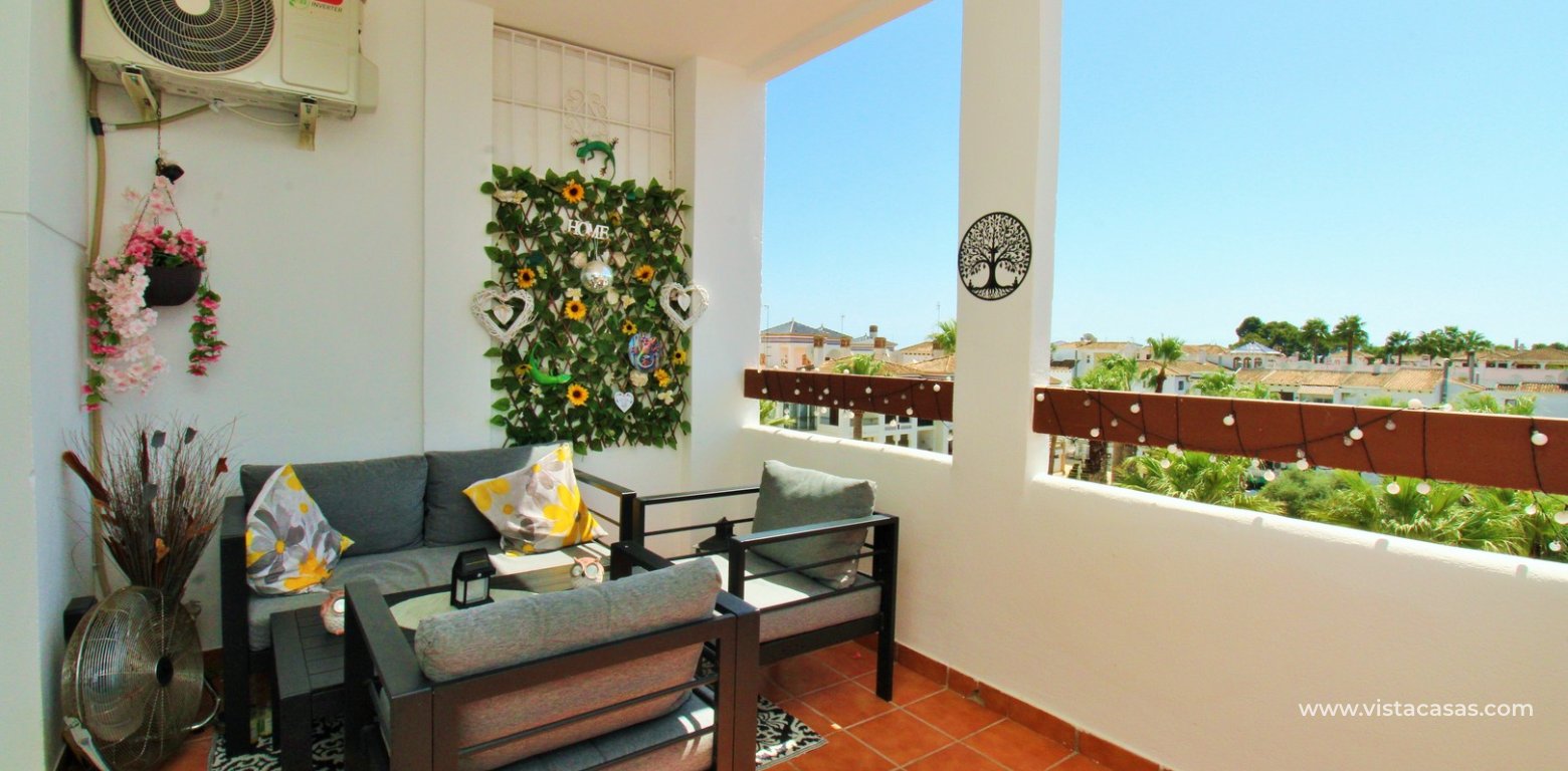 Villagolf Corner Penthouse For Sale in Villamartin Plaza balcony