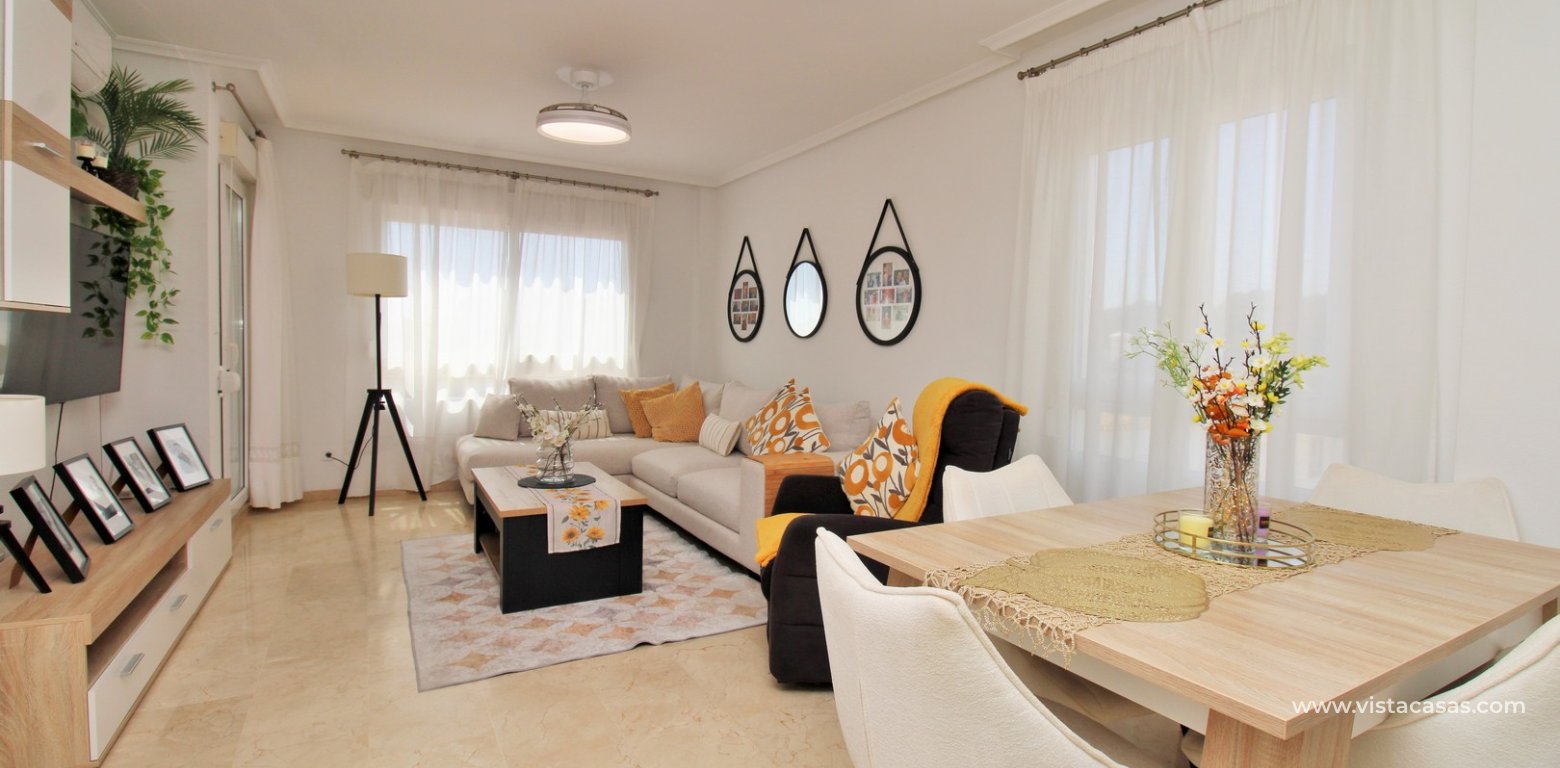 Villagolf Corner Penthouse For Sale in Villamartin Plaza lounge diner