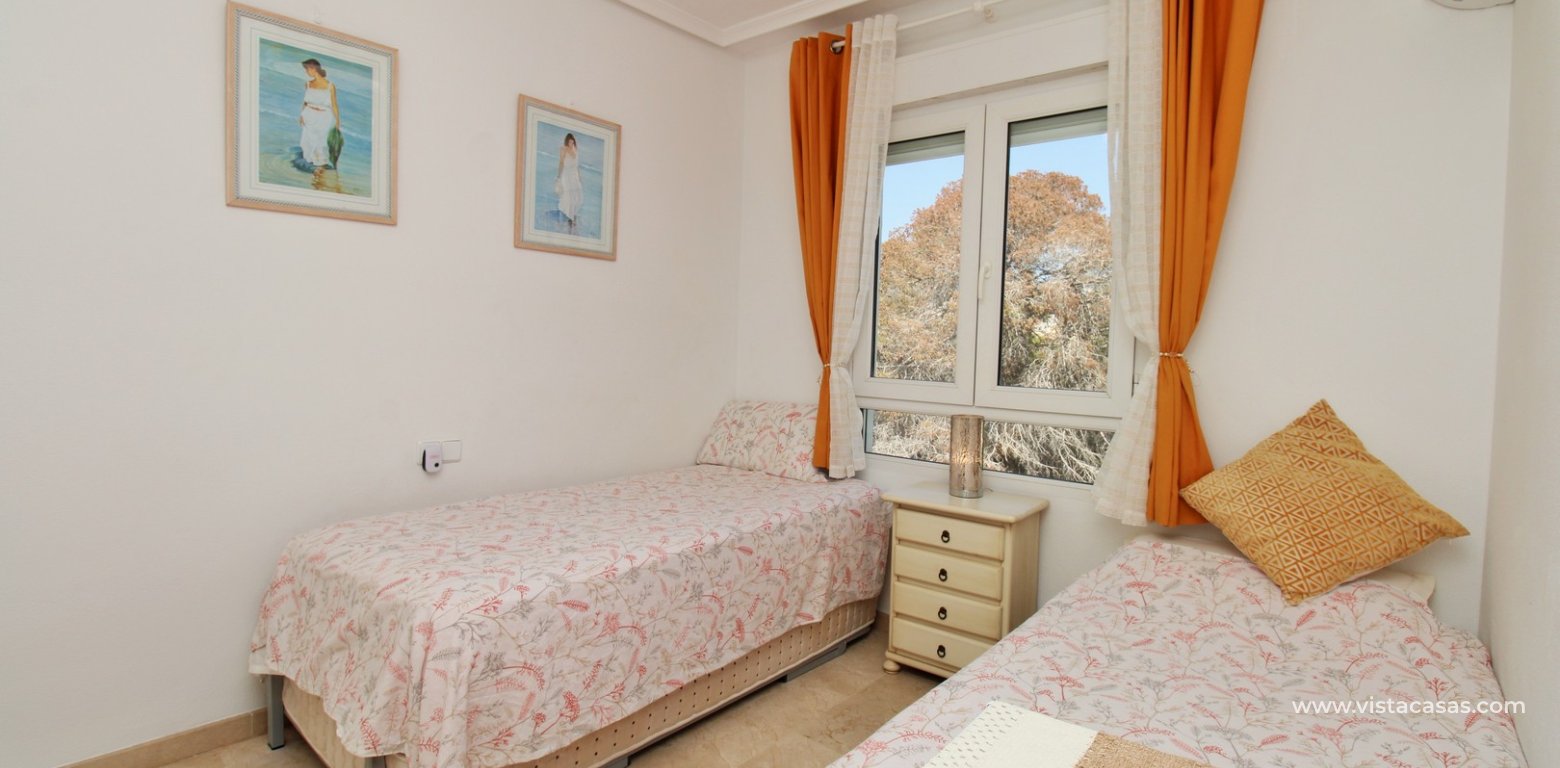 Villagolf Corner Penthouse For Sale in Villamartin Plaza twin bedroom