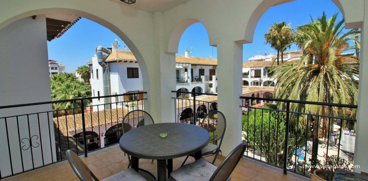 Apartment for sale with tourist licence in the Villamartin Plaza covered balcony