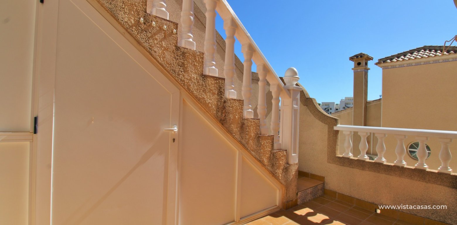 3 Bedroom Quad for Sale in Zodiaco V Villamartin balcony to solarium