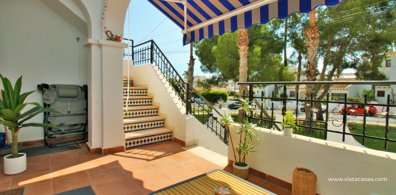 South-Facing Lola Bungalow For Sale in Verdemar III Villamartin terrace 2