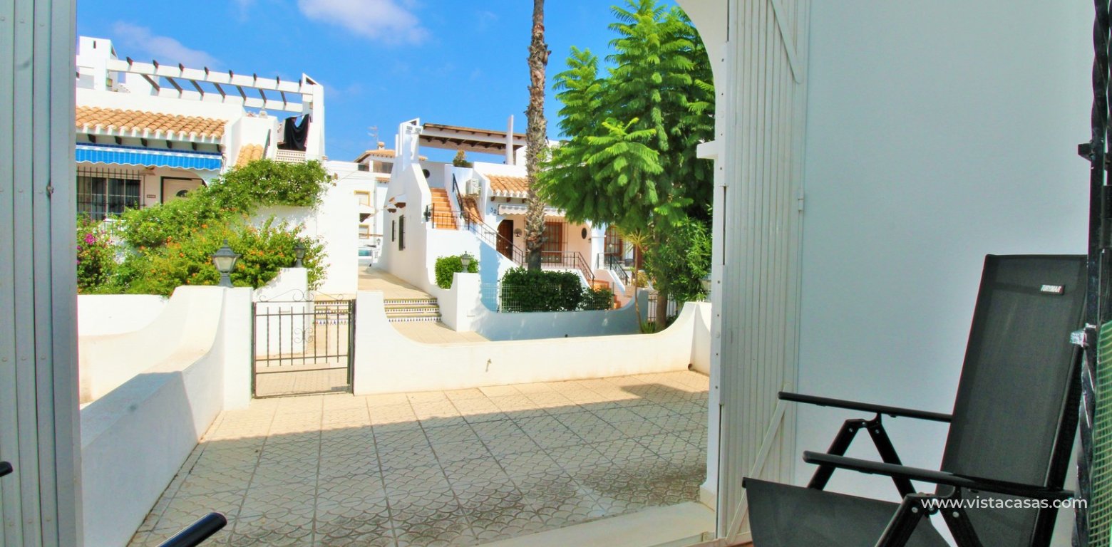 South-Facing Lola Bungalow For Sale in Verdemar III Villamartin porch rear