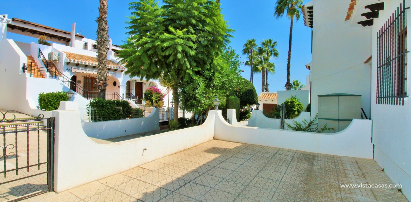 South-Facing Lola Bungalow For Sale in Verdemar III Villamartin rear garden