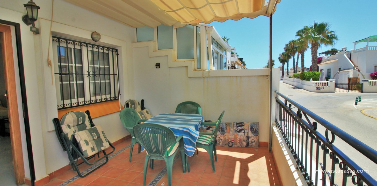 Bungalow for sale in Jumilla II Playa Flamenca front terrace