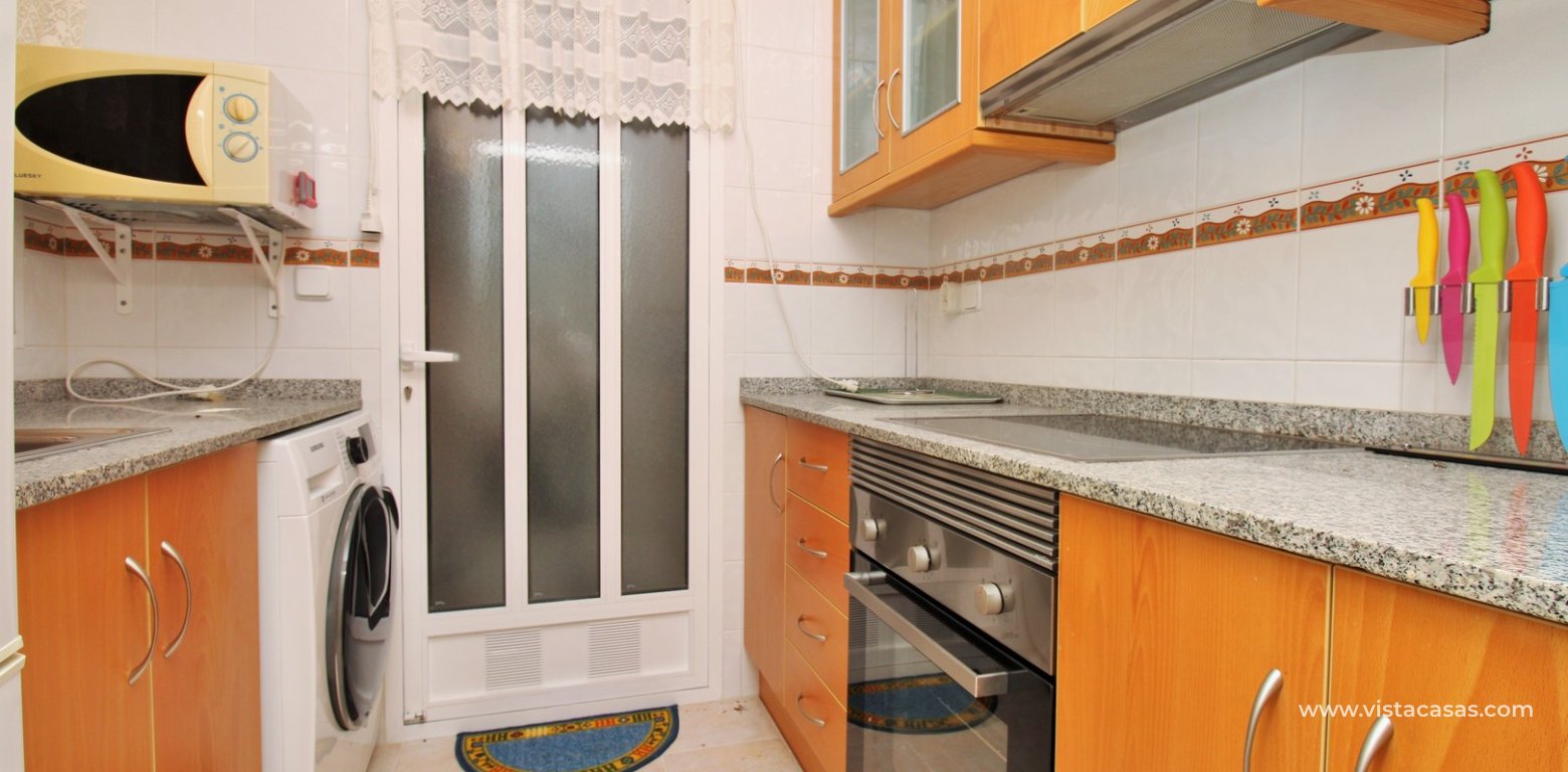South-East facing 3 bedroom quad in Residencial Avalon Playa Flamenca kitchen 2