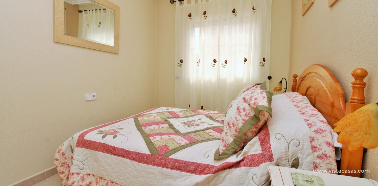 South-East facing 3 bedroom quad in Residencial Avalon Playa Flamenca downstairs bedroom