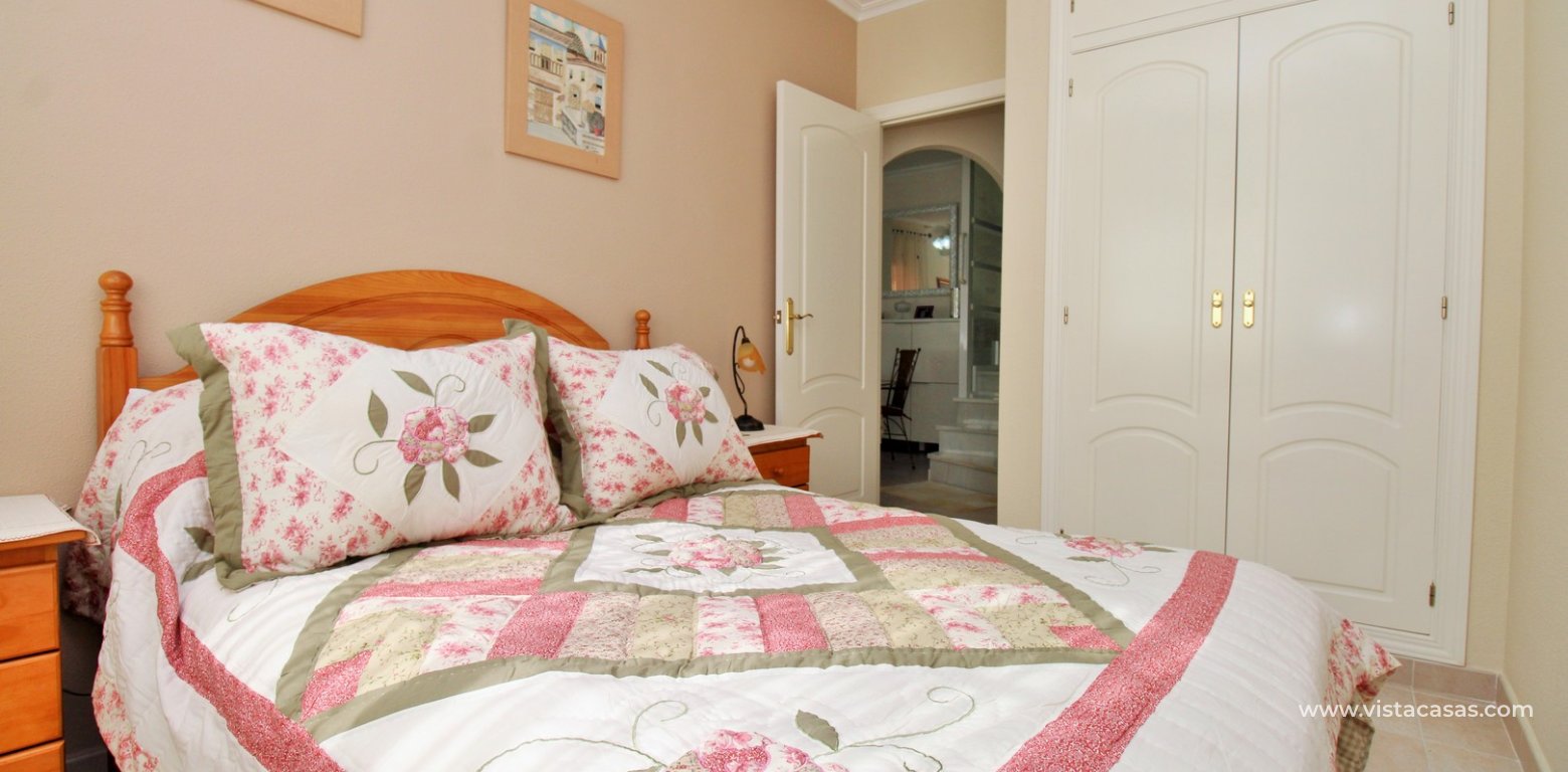 South-East facing 3 bedroom quad in Residencial Avalon Playa Flamenca downstairs bedroom fitted wardrobes