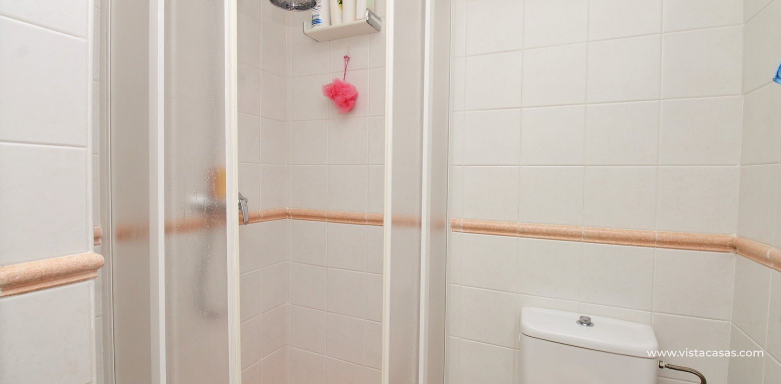 South-East facing 3 bedroom quad in Residencial Avalon Playa Flamenca bathroom shower